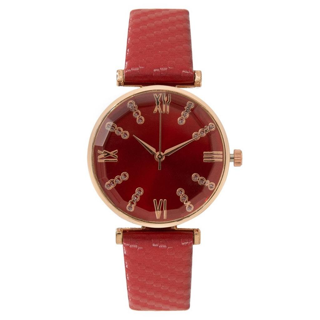 Женские модные кожаные часы