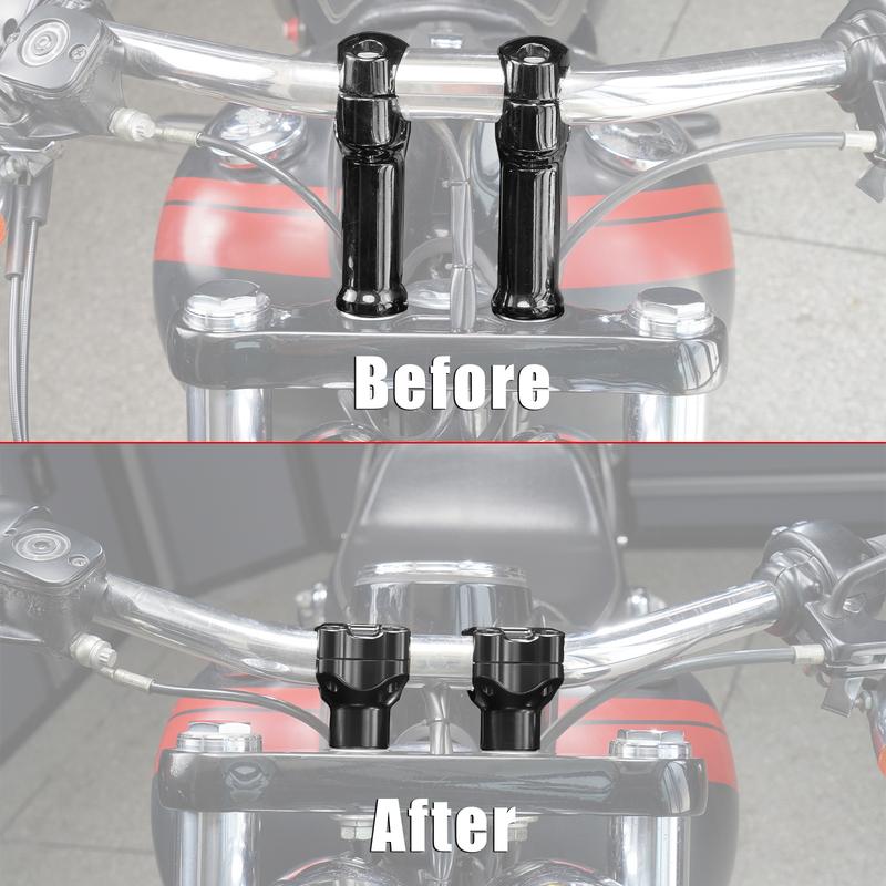 Мотоциклетные подъемники руля 2 дюйма для Harley Dyna Fat Bob FXDF Low Rider FXDL Street Bob FXDB Wide Glide FXDWG Super Glide FXD