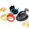 Egg Cutter Slicer Stainless Steel Fruits Sausage Cutter Bento Shaper for Eggs Salad Fruits Kitchen Gadget