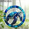 Acrylic Sea Turtle Suncatcher Stained Glass Effect Window Hanging Ornament Turtle Lover Gifts