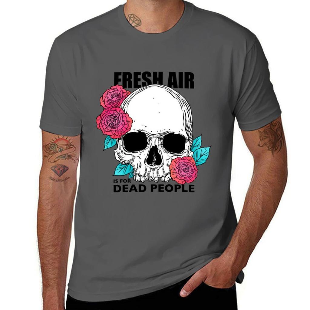 Morbid Podcast Fresh Air Is For Dead People Classic Tshirt Cool Dry Perforunisexce Tshirt