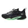 Li Ning Детская спортивная серия Lifestyle Ночной Эльф 4 Удобные мягкие низкие повседневные кроссовки Детские кроссовки Черный Серо-тенистый YKCU110-21