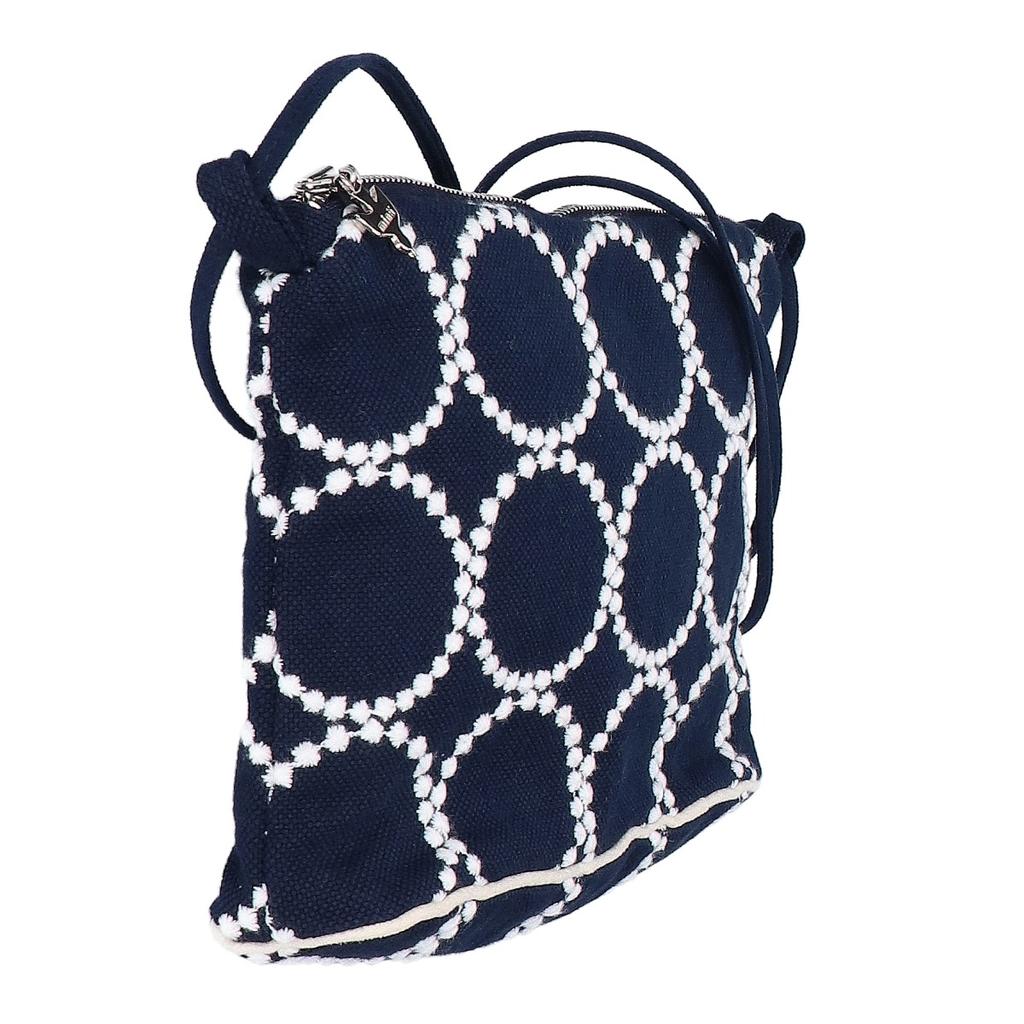 mina perhonen BEAMS exclusive za7060p tambourine Shoulder bag NavyUsed