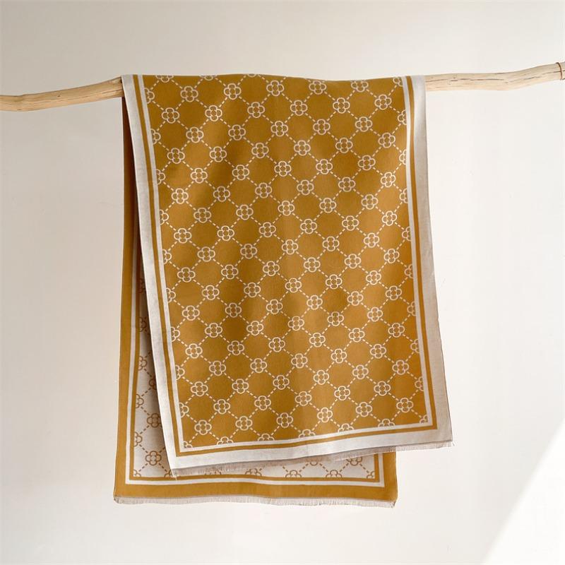 Scarf Women's Winter High-end Imitation Cashmere Office Air Conditioner Shawl Versatile Outer Thickened Warm Scarf