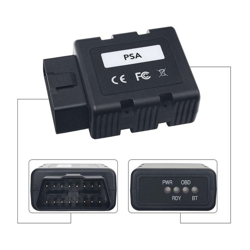 Newest OBD2 Scanner PSA-COM BT for Peugeot/Citroen Replacement of Lexia 3 For Renault-COM ECU Key Programmer Replace Can Clip