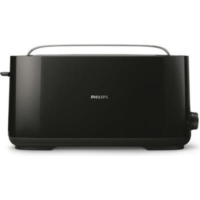 Тостер - PHILIPS - HD2590/90 - Коллекция Daily petit déjeuner - 1 длинная щель - 830 Вт - Черный