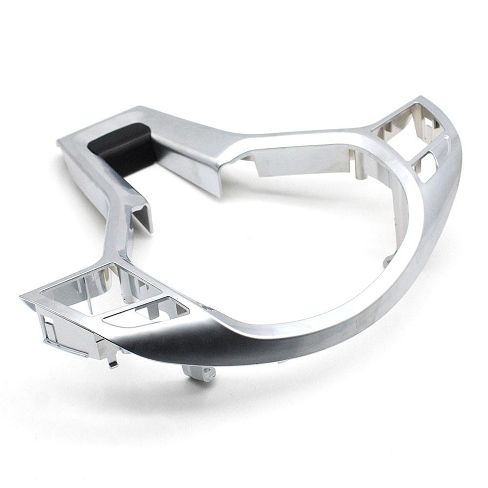 Хромированная серебристая накладка на руль автомобиля для Benz AMG Style ABCE GLK GLA CLA CLS Class W176 W246 W204 W212 W156