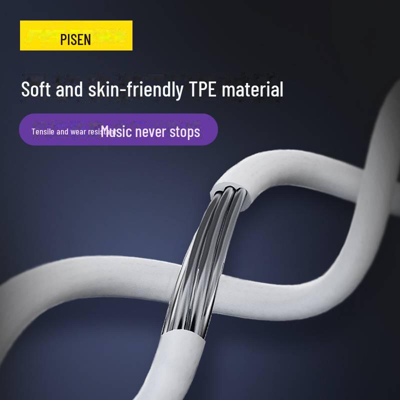 PISEN 3,5 мм стереонаушники-вкладыши, совместимые с устройствами Android и Apple