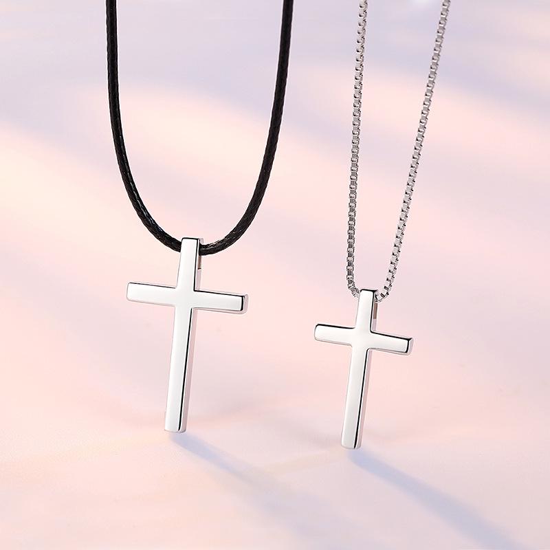 Ювелирная подвеска-крест, унисекс, ожерелье - Универсальный подарок на Рождество и дни рождения