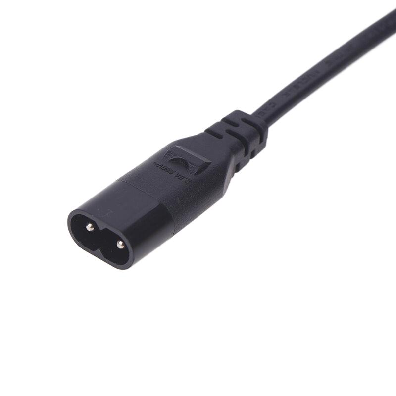 IEC 320 C8 2Pin Male To 2 X C7 Female Y Split Power Cable Около 28 см IEC 320 C7 To C8 Удлинительные шнуры C8 Male To C7 Female Cable