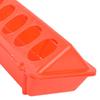 Plastic Top Poultry Feeder Birds Feeding Trough for Livestock Pigeon Cockatiels