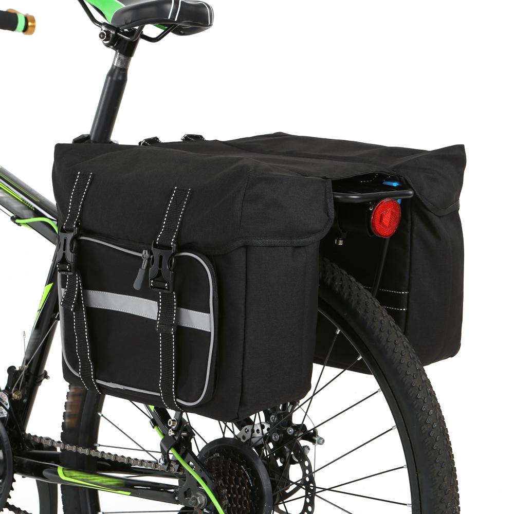 Bike Back Pannier Bicycle Rear Seat Bag Cycle Rack Grocery Pannier Road Bike Storage Bag