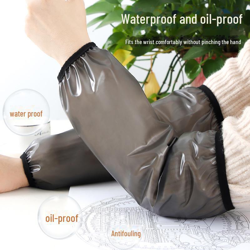 Прозрачные матовые кухонные рукава из ТПУ: Водонепроницаемое, маслостойкое и противообрастающее средство для уборки осенью/зимой