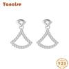Tancise 925 Sterling Silver Zircon Earrings Drop Earrings For Women Wedding Party Gifts