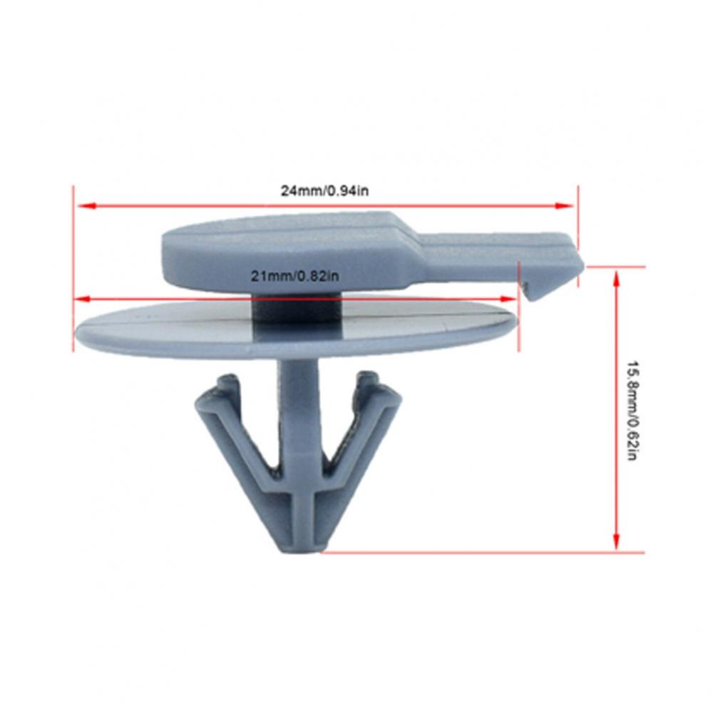 Накладки на колесные арки, серые клипсы, высококачественные детали