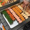 1 шт. Тарелка для подачи суши, прямоугольный поднос для суши, тарелка для сашими, многофункциональная тарелка для приготовления хот-пота, уличная посуда
