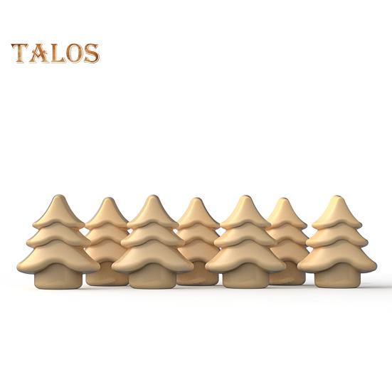 Форма для печенья, Рождественская елка, Турция, силиконовая форма для печенья, антипригарная многоразовая форма для выпечки для конфет, желе