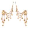 Latest Stylish Fancy Gold Plated Bahubali Traditional Jhumka Jhumki Earring for Women Girls