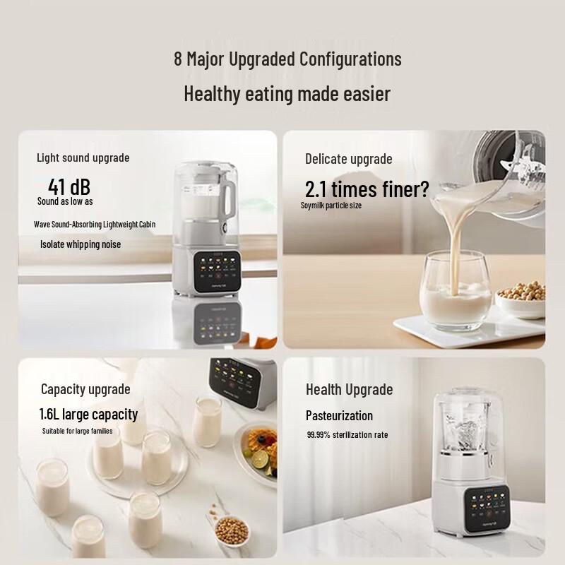 Joyoung P936 Silent Multi-Function Soy Milk Maker & Blender CN plug (adapter included)