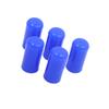 ACROPIX Intake Vacuum Hose Tube End Stopper Silicone Blanking Cap 8mm Blue 5pcs