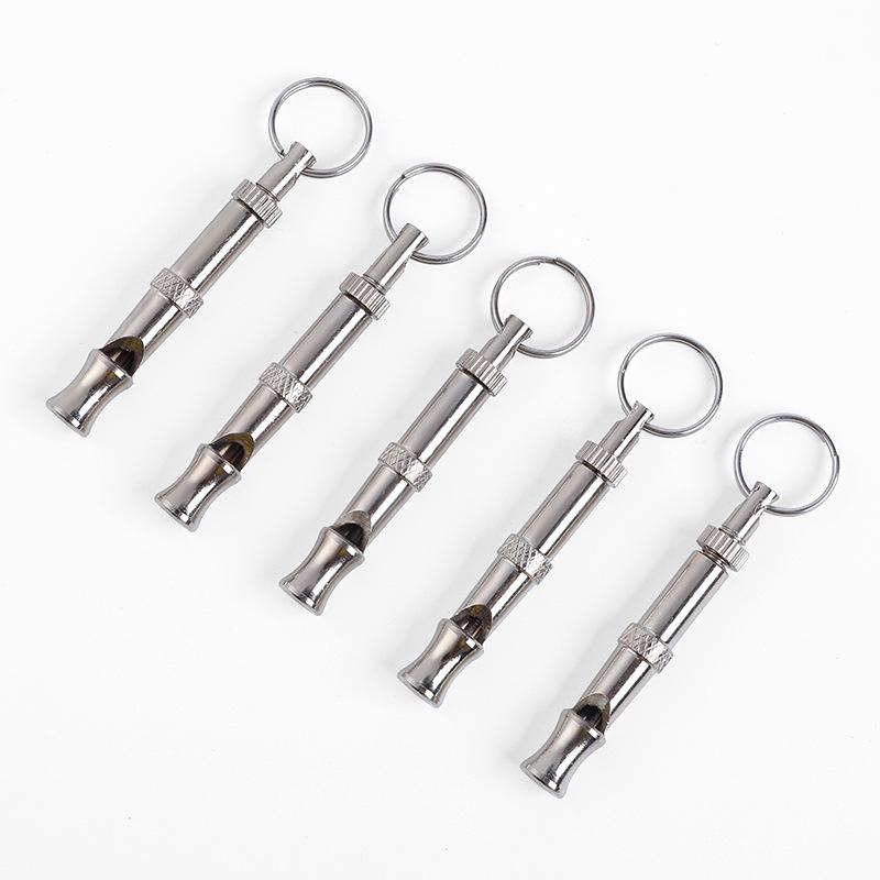 Регулируемый свисток для дрессировки собак из нержавеющей стали