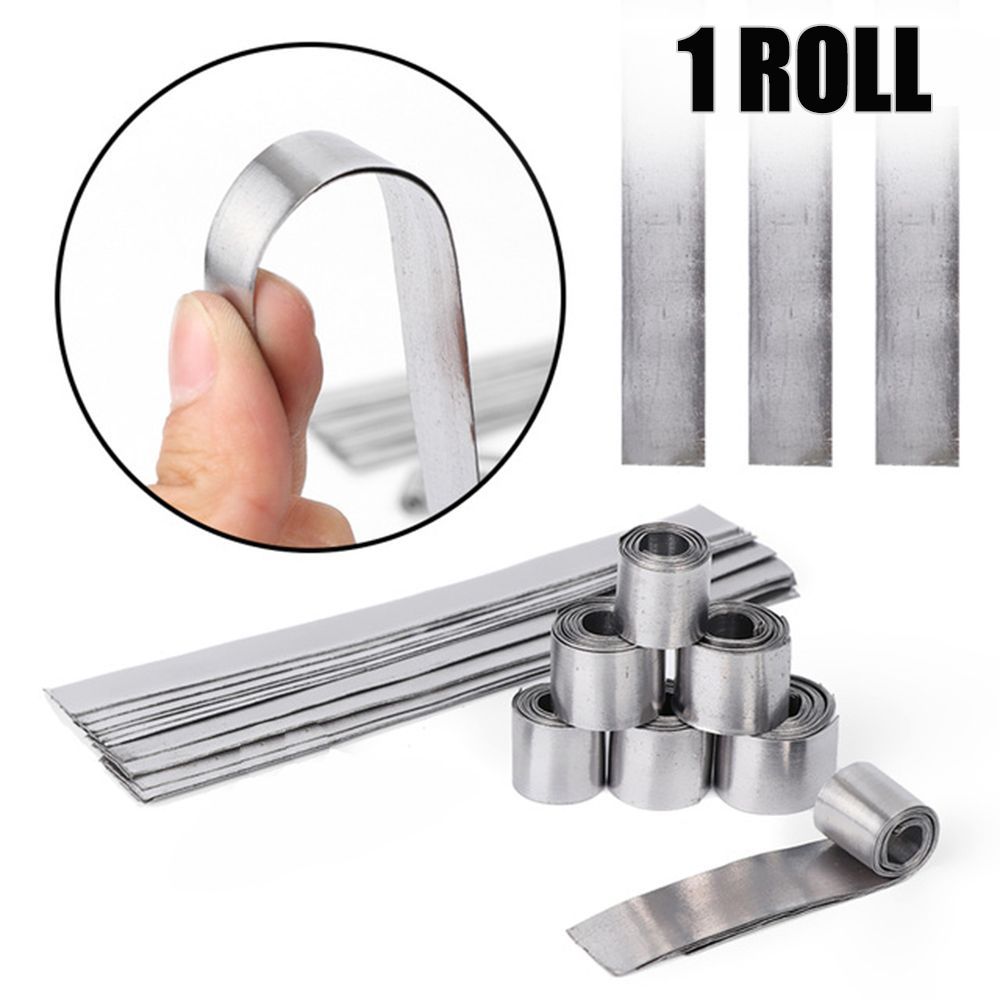Soft Fishing Accessories Flexible Lead Sinker Tin Roll Fishing Supplies Lead Sheet Strip