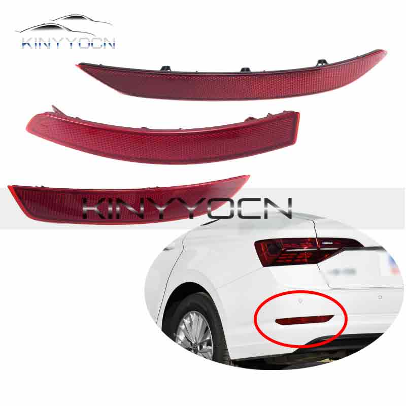 For VW Volkswagen Jetta Sagitar Rear Bumper Fog Light Reflector Stop Light Rear Fog Light Foglamp Brake Lamp Warning Lamp