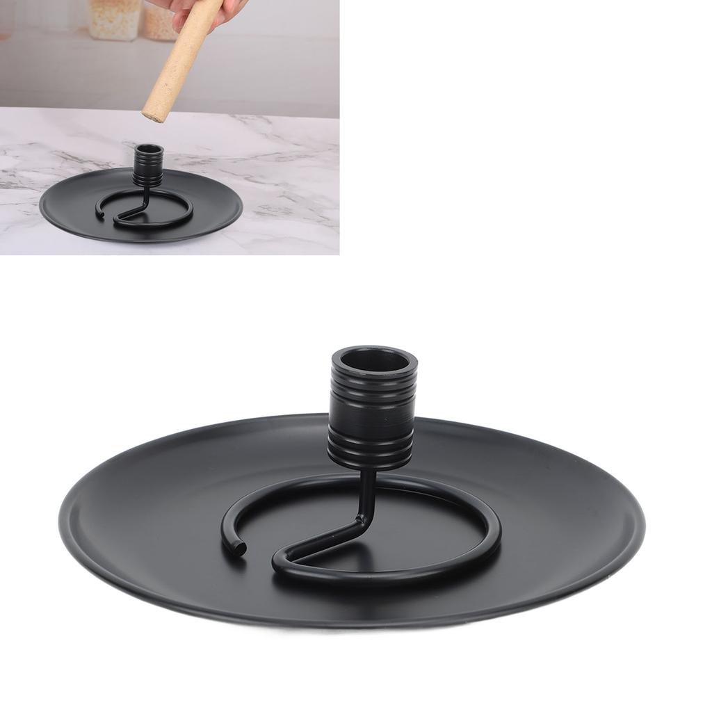 Подставка-держатель для палочек моксы, круглая, из нержавеющей стали, устойчивая, безопасная, компактная, лоток для моксотерапии, для дома