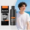 Шампунь 5-в-1, Мужской черный шампунь с растительными ингредиентами, Шампунь для окрашивания волос, Маскирующий шампунь, 100 мл
