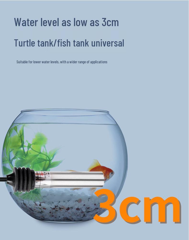 Explosion-Proof Fish/Turtle Tank Heater with Automatic Temp Control, Variable Frequency, Digital Display, and Free Shipping