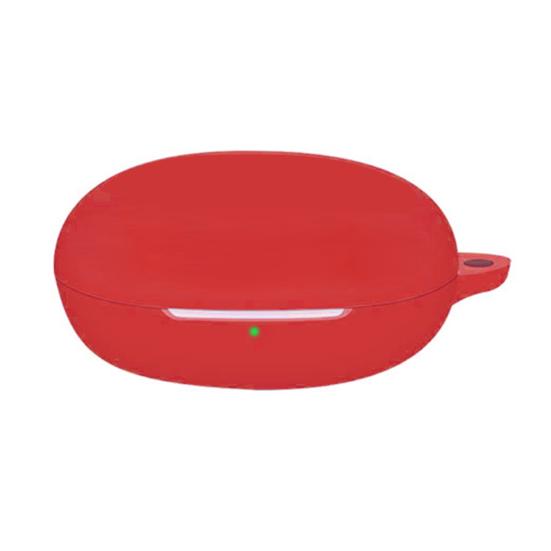 Чехол для наушников, мягкий противоударный Bluetooth-совместимый силиконовый чехол с карабином для Realme Buds Air 2 Neo