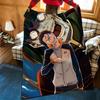 Anime R-Re Z-Zerosss Throw Flannel Blanket Suitable for Sofas Beds Offices Travel, Camping Chairs