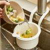Creative Sink Hanging Strainer Basket Openable Bottom Cover Detachable Kitchen Garbage Filter Multifunctional Quickly Drain