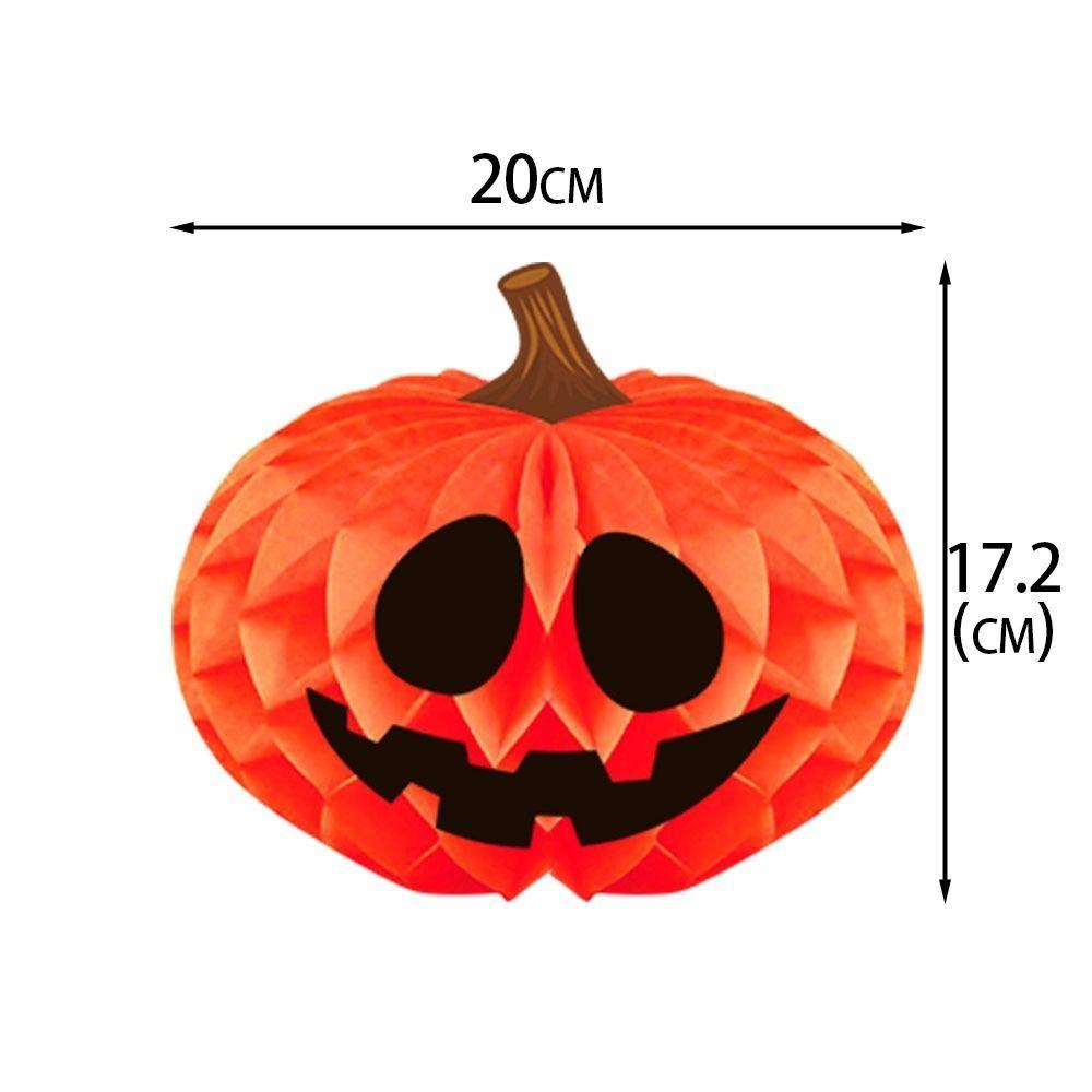 3D Honeycomb Design Paper Lantern Decorations Hanging Halloween Ornaments Home Indoor Decor