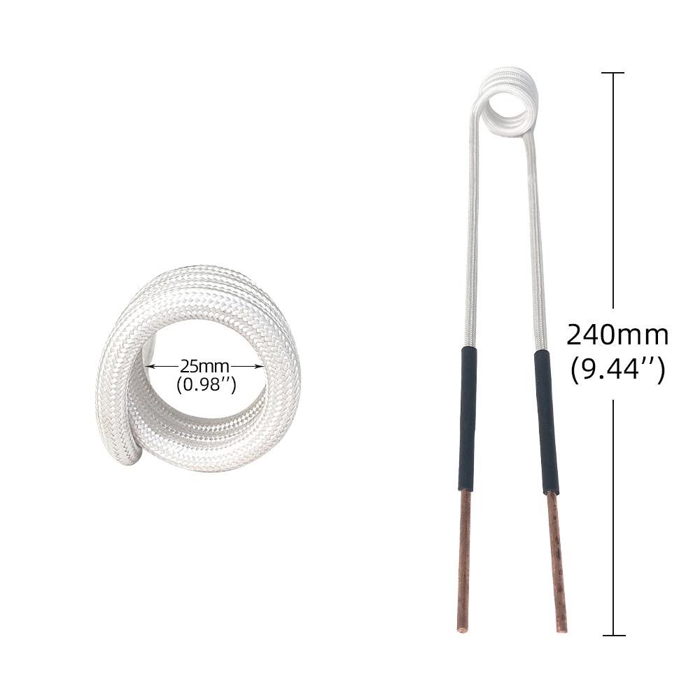 Магнитный индукционный нагреватель индукторная катушка для 1000 Вт мини портативный высокочастотный беспламенный электромагнитный индукционный нагреватель