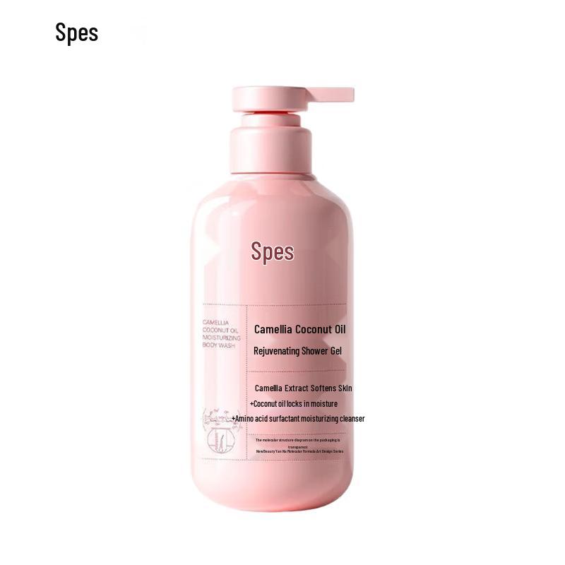Spes Camellia & Coconut Oil Moisturizing Body Wash 500ml