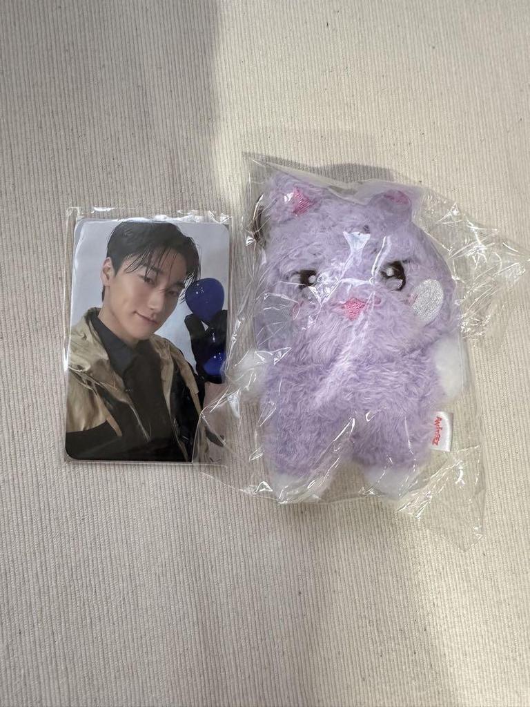 [USED] ATEEZ ANITEEZ Plush Toy with Trading Card (Sun)