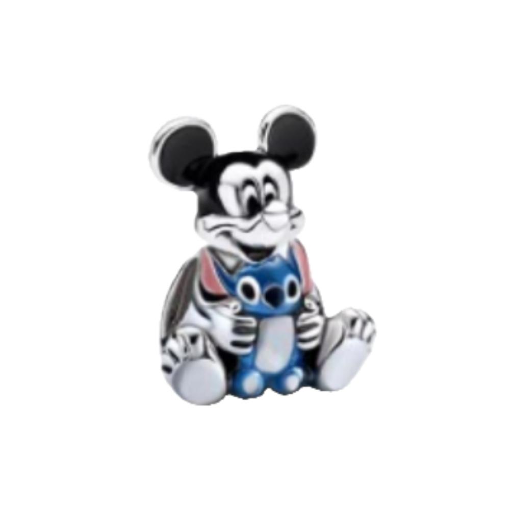 New 925 Silver Cute Cartoon Animal Beads Lion Bear Dog Mouse Fit European Bracelets DIY Accessories Magic Hat Charm Jewelry