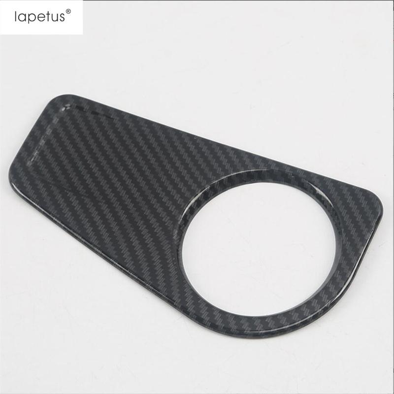 Car Head Light Lamp Switch Control Panel Decoration Cover Trim For Volkswagen VW Tiguan MK2 2016 - Carbon Fiber Accessories