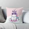 Cartoon Rainbow Horse Print Pillowcase Interior Decoration Office Living Room Home Pillowcase