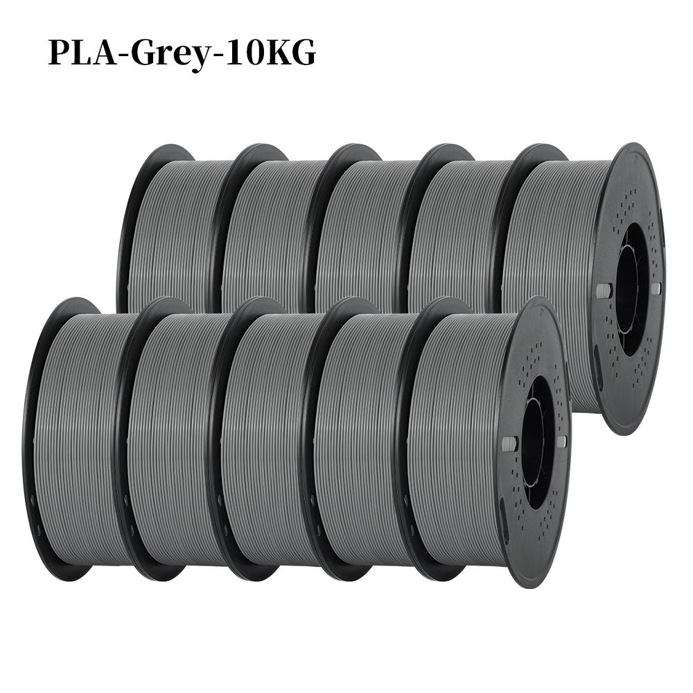 KINGROON 10KG/22LBS Multicolor PLA Filament 1KG/Roll 1.75mm For 3D Printer Material for 3D Printing 3D Printer Filament Free Shipping