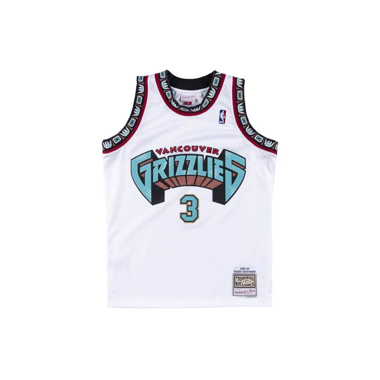 Mitchell Ness x Nba 98 Grizzlies Shareef Abdur-Rahim Swingman Home tank top SMJYGS18377-VGRWHIT98SAB