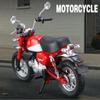 1/12 Honda Monkey игрушечный мотоцикл литой металлической модели супер спортивная миниатюрная коллекция звук и свет подарок для мальчиков
