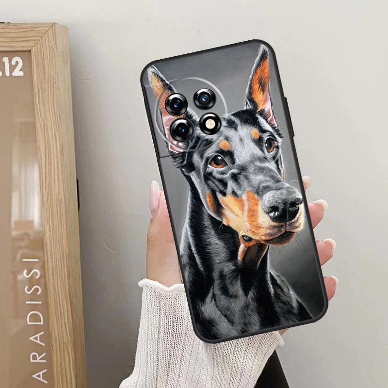 Чехол для телефона OnePlus Nord CE 5 3 4 Lite N20 N30 OnePlus 13T 10T 8T 11 12 13 15 R 9 10 Pro с изображением таксы и добермана