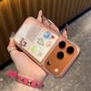 Ins осенне-зимняя наклейка-снеговик для DIY чехла для мобильного телефона Apple 17Promax IP16 снежинка с блестками 15 креативная 14