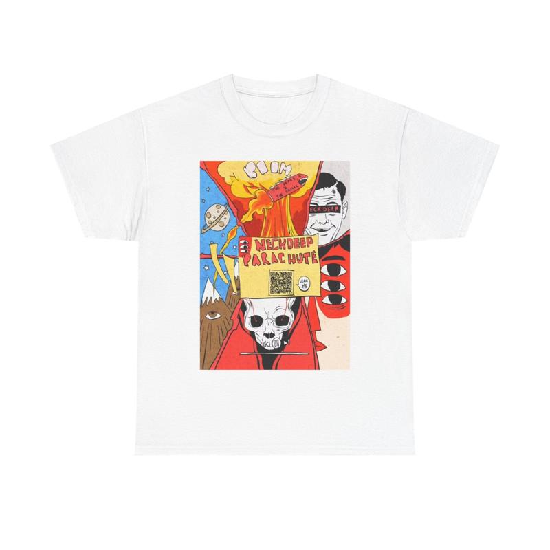 Neck Deep T Shirt Uk Punk Rock World Tour Album Heavy Cotton