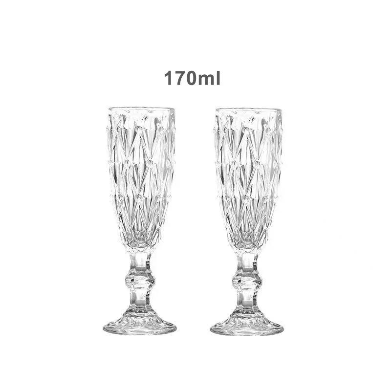 Винтажный стеклянный бокал для шампанского, бокалы для шампанского, бокал для вина, бокал для виски, бокал для шампанского, бокалы для напитков, кружки для спиртных напитков