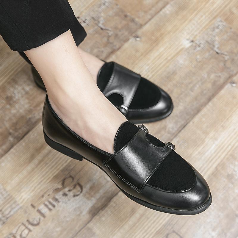 Брендовые Лоферы Обувь Мужская 2026 Осень Классические Удобные Мужские На Низком Каблуке Мокасины Модные Туфли Мужские Слипоны Лодочки для Мужчин Повседневная Обувь