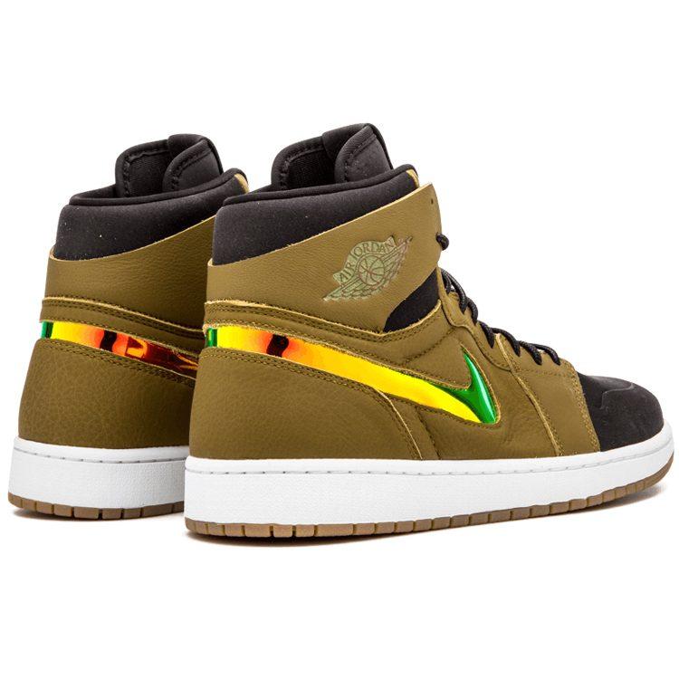 Jordan 1 Ретро Высокий Нуво Милитари Зеленый 819176-306