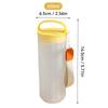 350/550Ml Transparent Plastic Water Bottle Portable Leak-proof Drinking Cup WIth Handle Travel Sport Heat-resistant Tumbler
